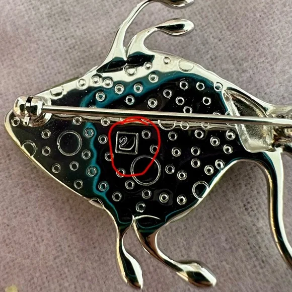 Swarovski Multicolor Crystal Fish and Seahorse Set - Picture 6 of 8